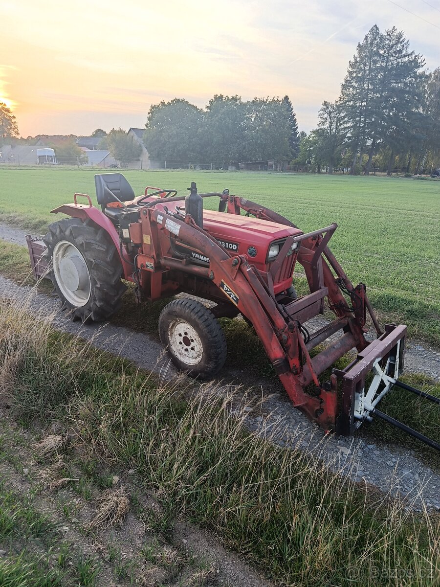 Malotraktor Yanmar+ čelní nakladač - 3