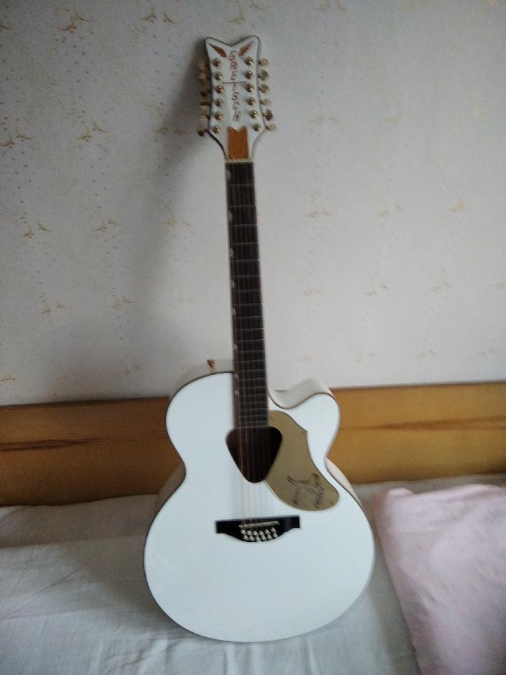 Elektroakustická dvanáctistrunka GRETSCHE s kufrem - 3