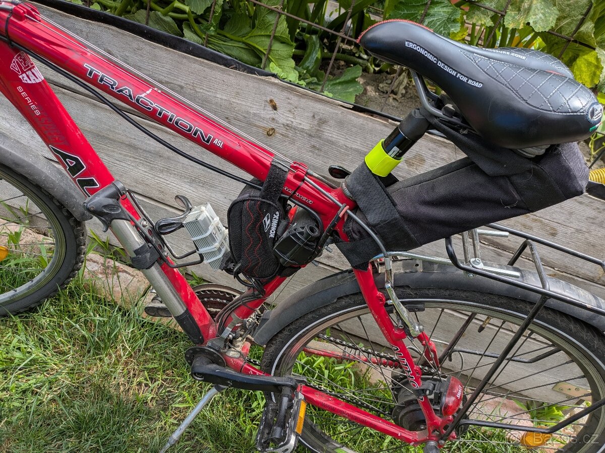 Horské dámské kolo Author přestavěné na elektrokolo - 3