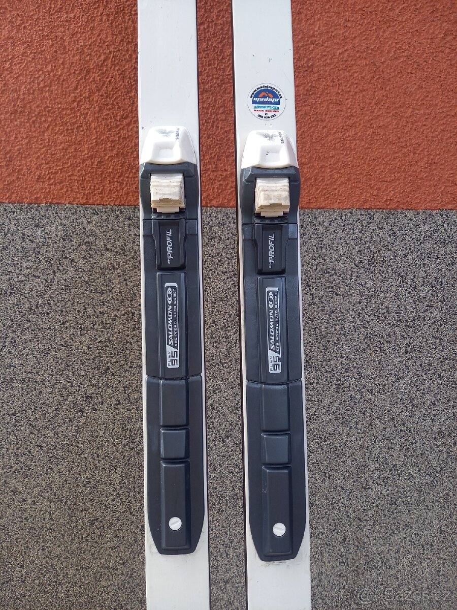 Běžky 190 cm s vázáním - 3