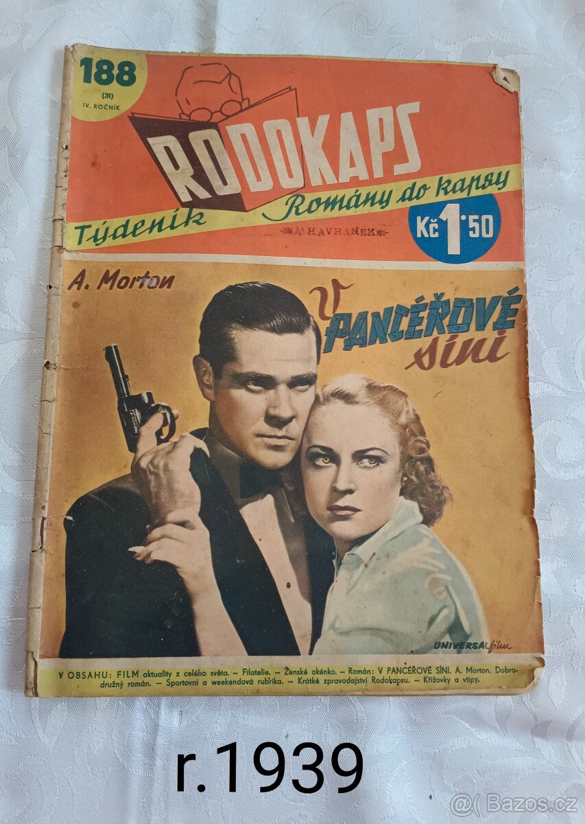 Staré časopisy od roku 1939, Rychlé šípy, Rodokaps - 3