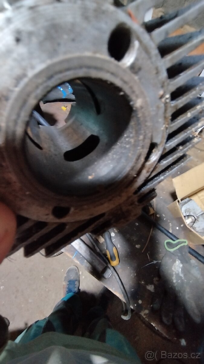 Set-hlava, válec, píst na jawu 50 mustang/pionýr - 3