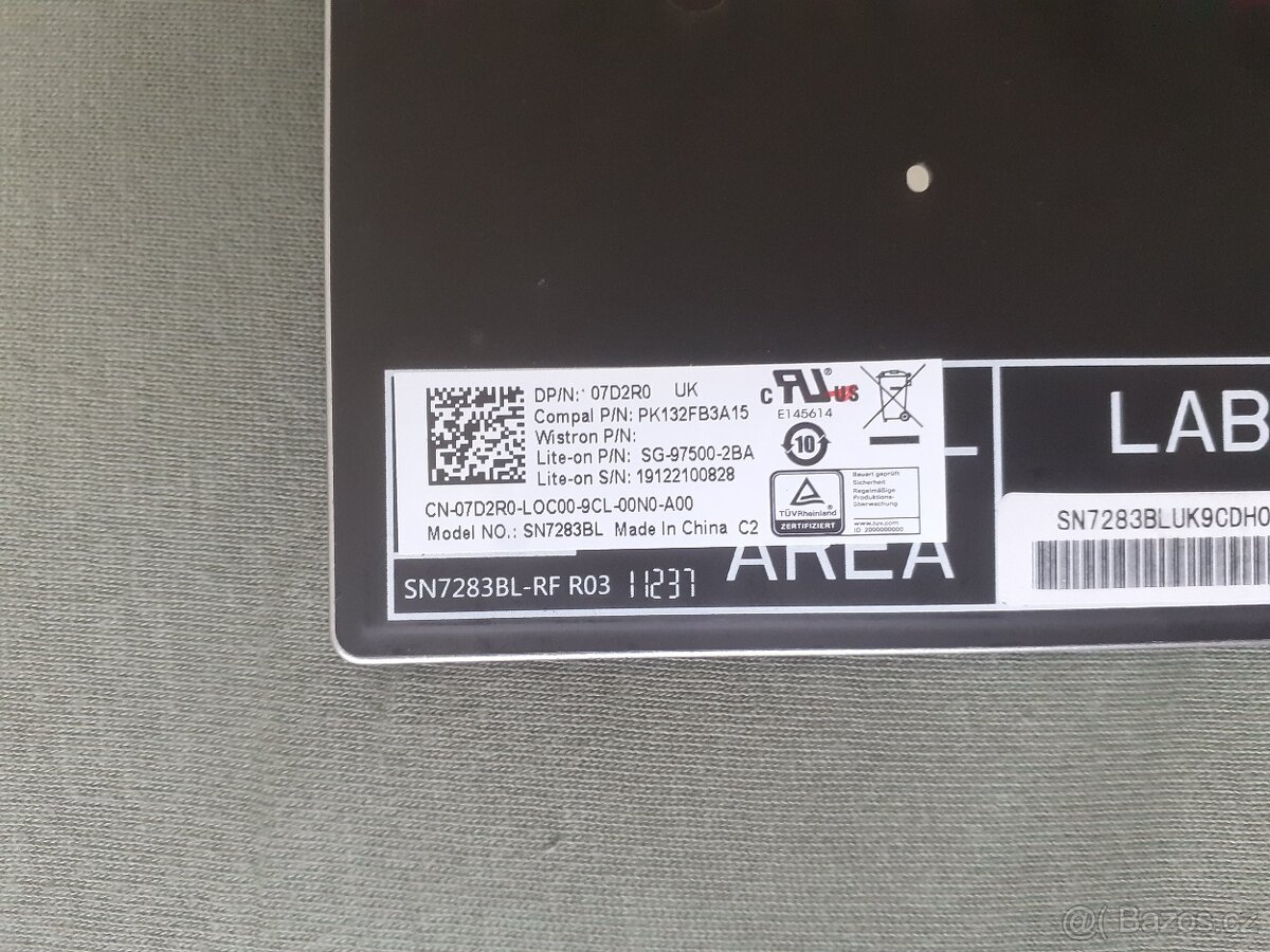 Klávesnice na Dell Latitude 5400 5401 5410 5411 - 3