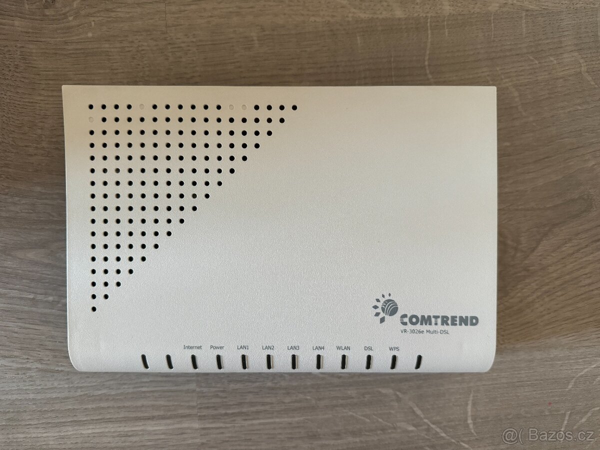 PRODÁNO, FUNKČNÍ MODEM COMTREND VR 3026e, Cena 199,- Kč - 3