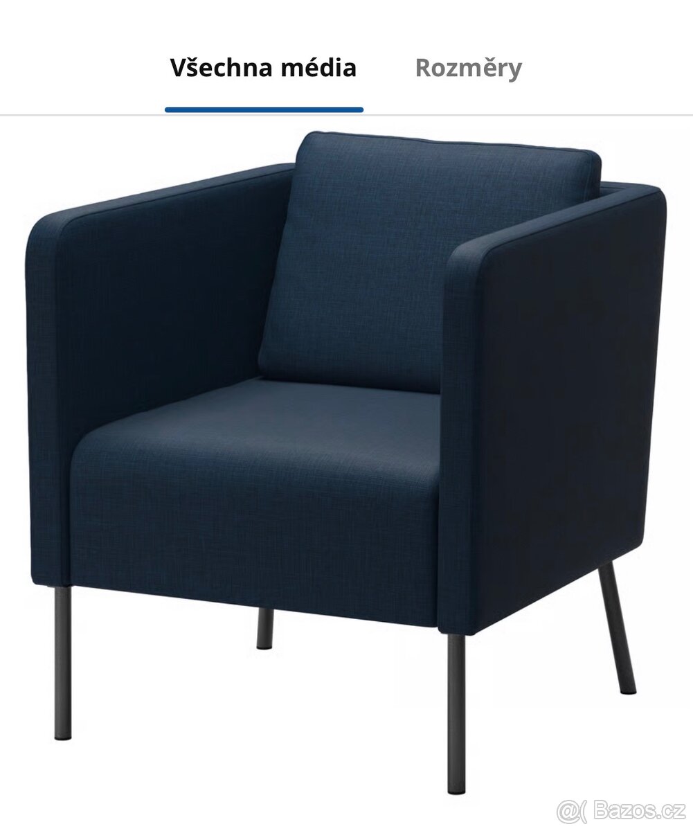 Modré křeslo - 3