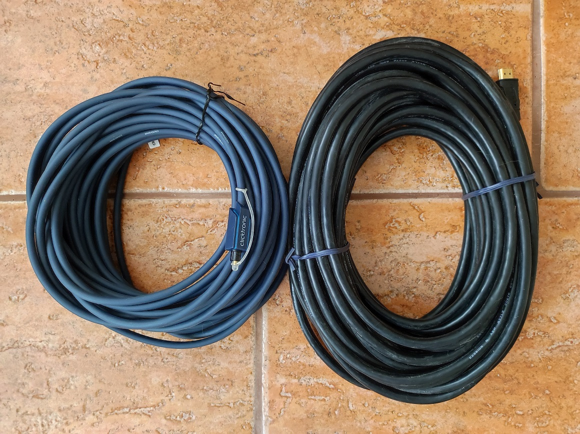 Různé kabely - XLR 4.4 USB OPT HDMI RJ45 - 3