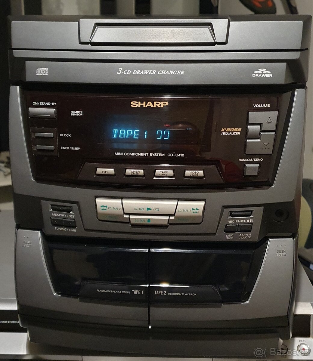 HI-FI VĚŽ SHARP CD-C410H. | Brno - 3