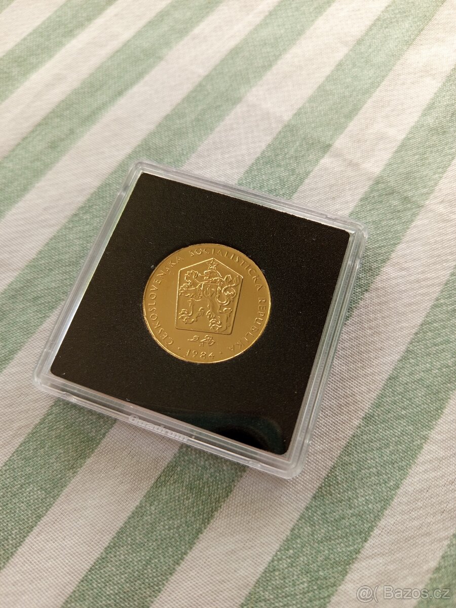 Mince 2 Kčs 1984 - Zlato - 3