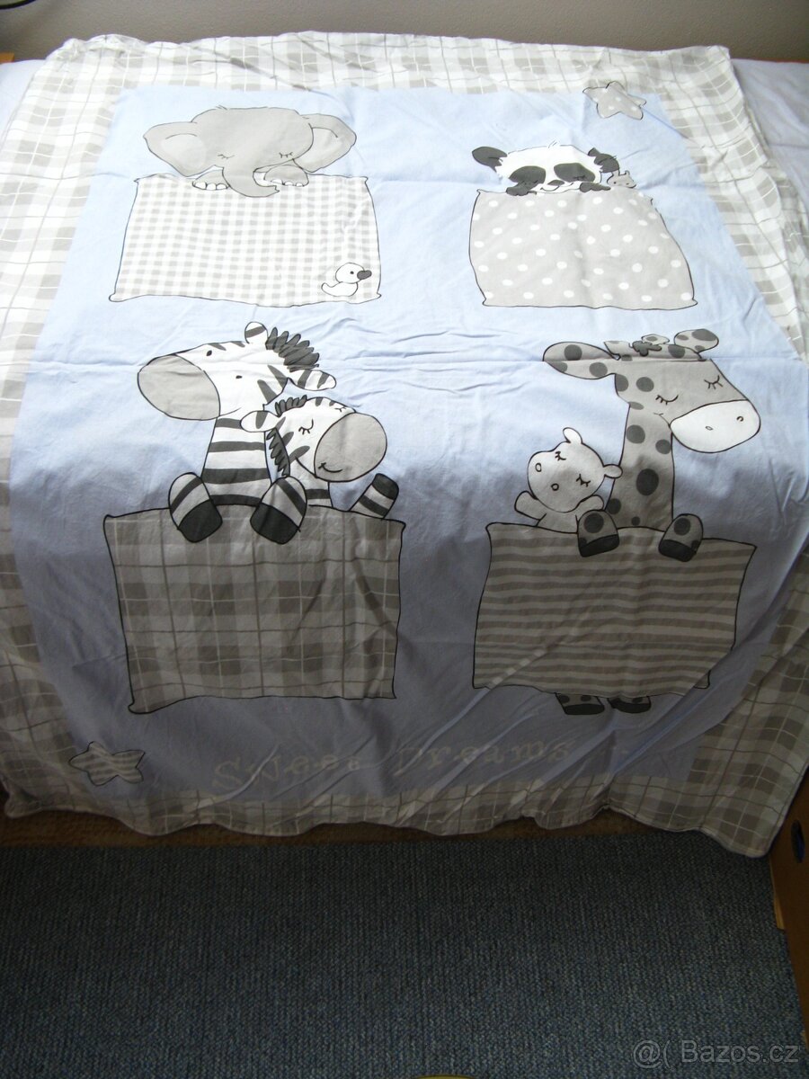 Povlečení do postýlky, pleny, bryndáky Matějovský a IKEA - 3