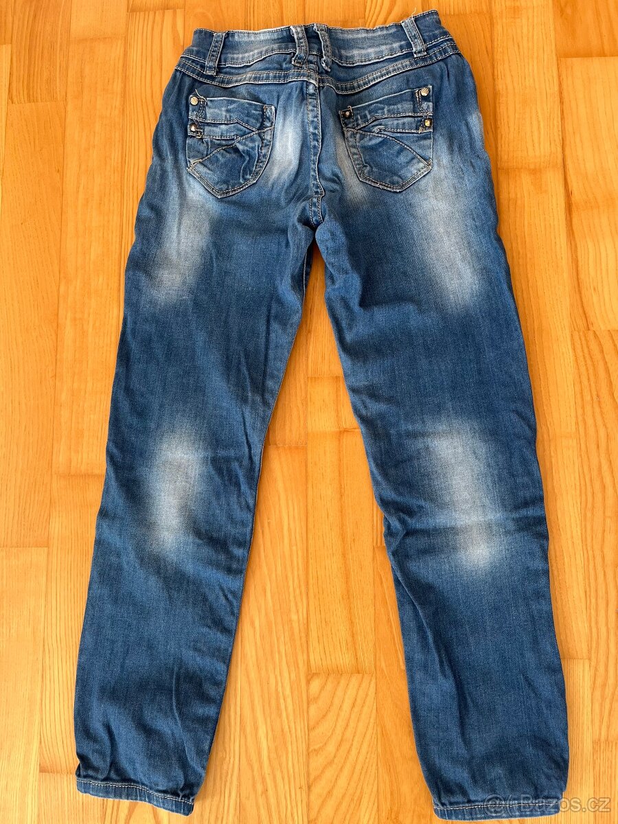 Džíny pro slečnu vel. 134/140 - 3