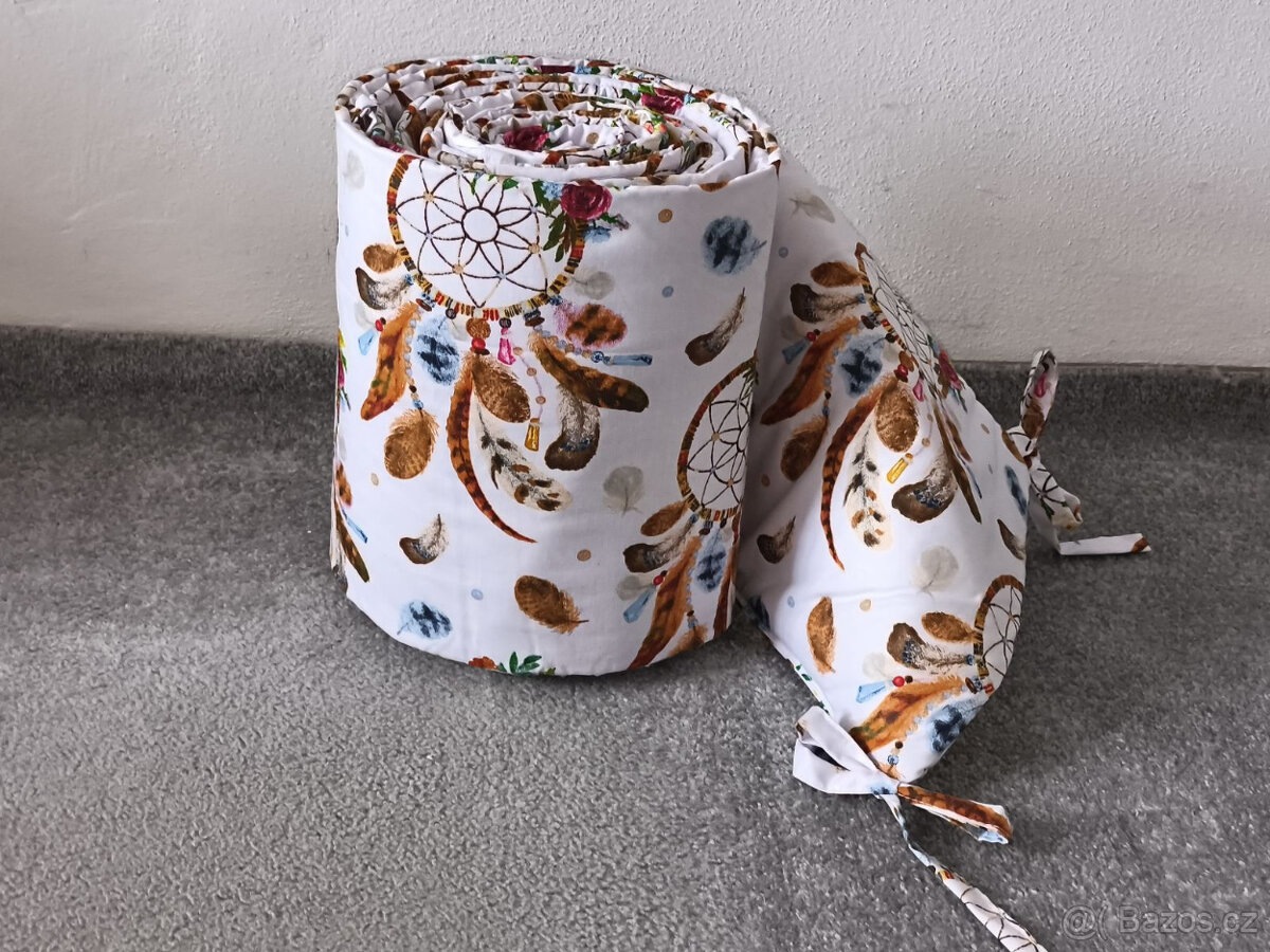 Nový mantinel do postýlky mix vzorů - 3