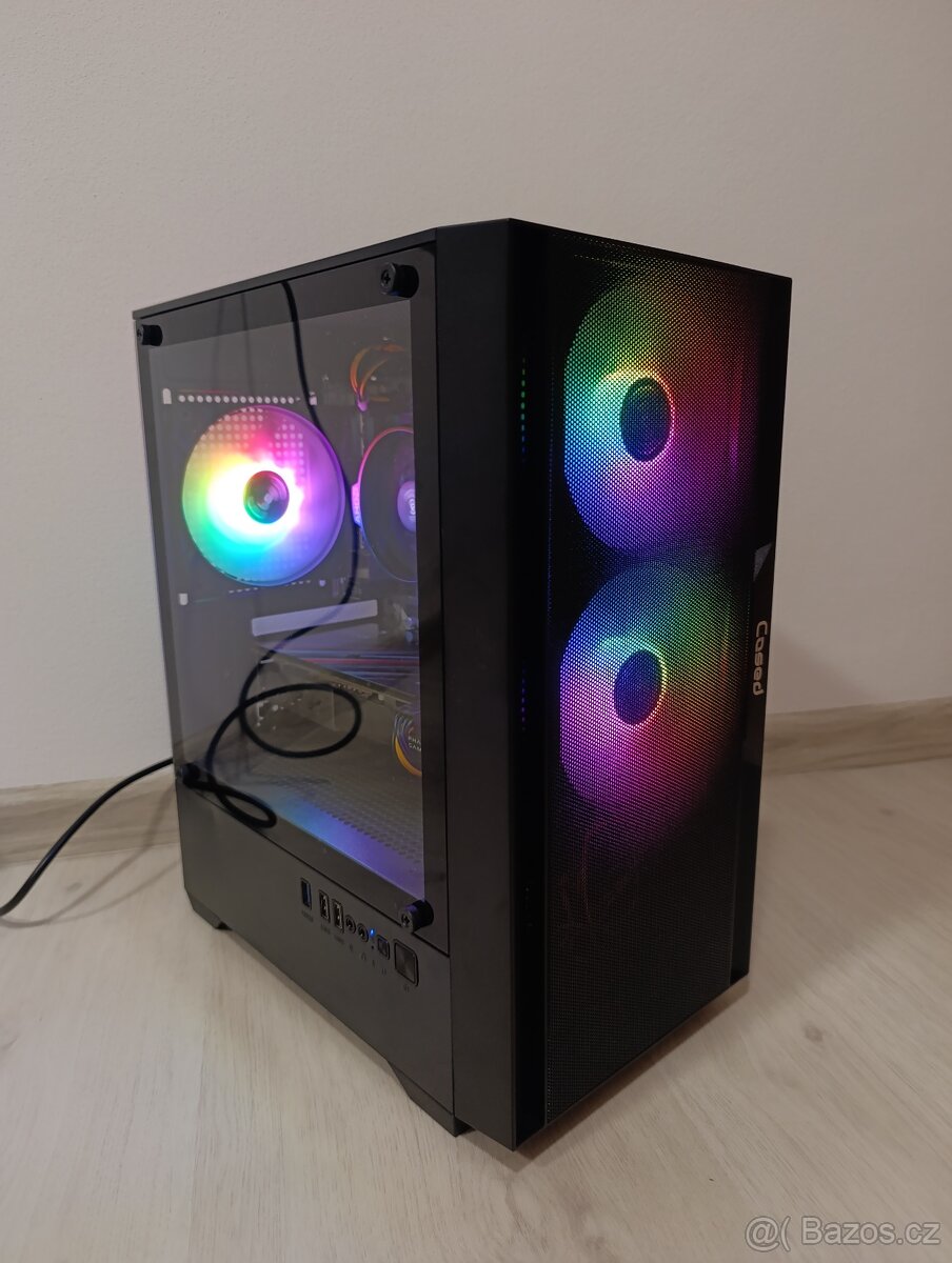 Herni PC (Ryzen 5+16GB+590 8G + SSD) - 3