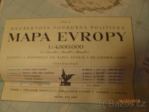 Mapy staré r.1940 - 1944 - 3