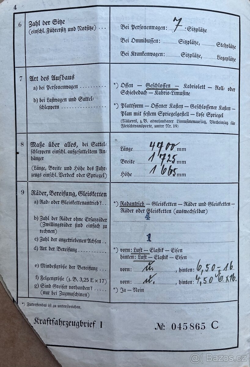 TP Mercedes 260 Diesel 1936 - 3
