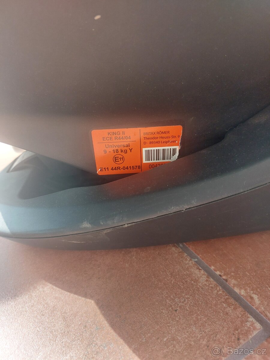 Autosedačka Britax Romer King II - 3