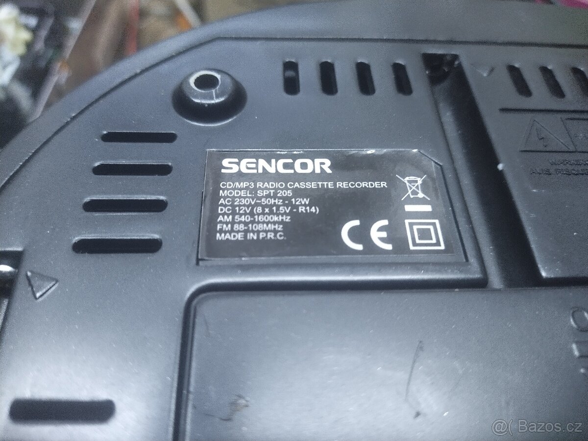 Sencor přenosné radio kombi SPT 205 - 3
