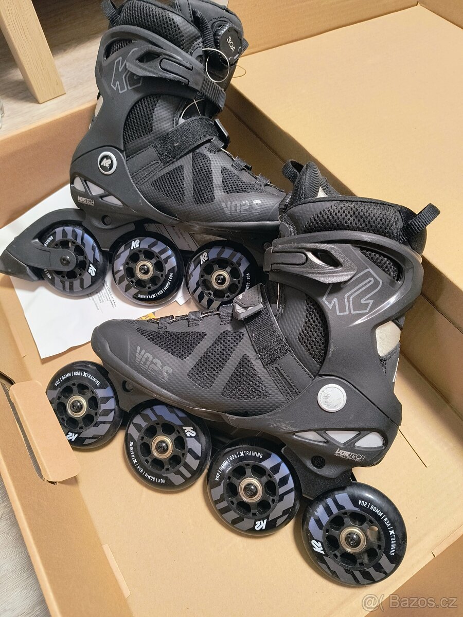 Pánské kolečkové brusle K2 VO2 S 90 Boa U EUR 42,5 (2024) - 3