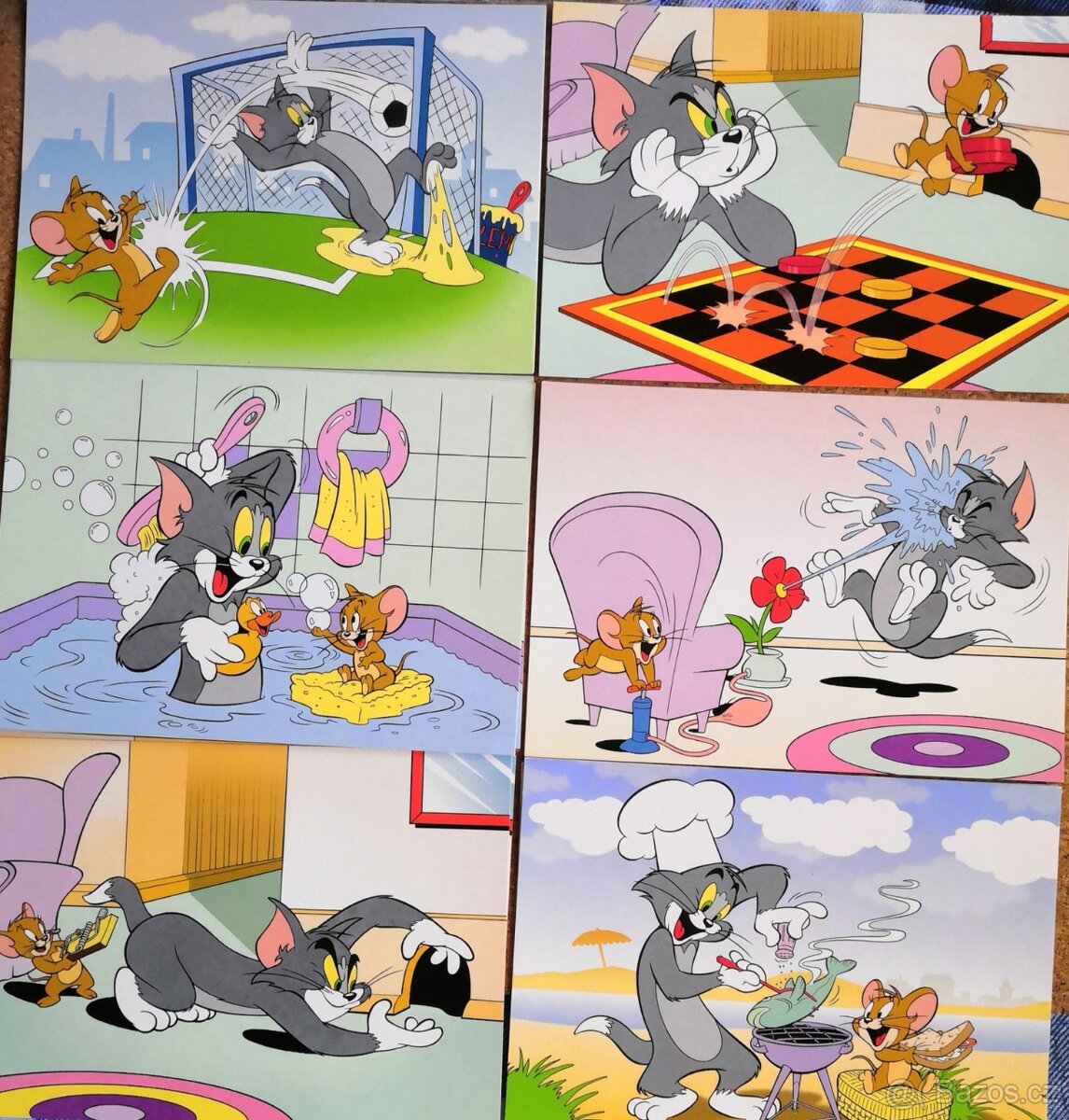 Prodám pohlednice TOM A JERRY - 3