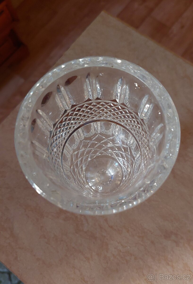 Retro váza na nožce TOP STAV - 3