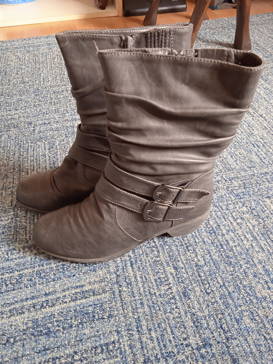 Dámské kozačky vel.38 - 3