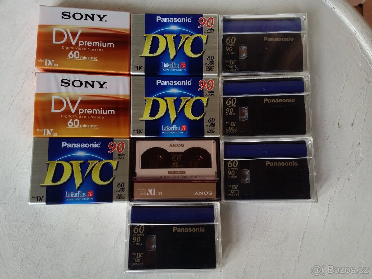 Prodám nové i použité video kazety do videokamer. - 3