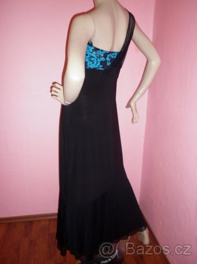 Dlouhé společenské šaty vel.40/42 - 3