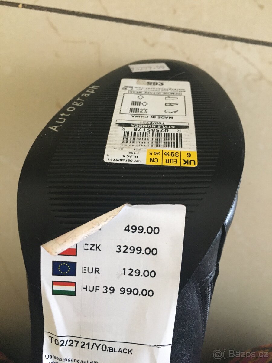 Kozačky boty Mark & Spencer nové kožené vel.39,5 - 3