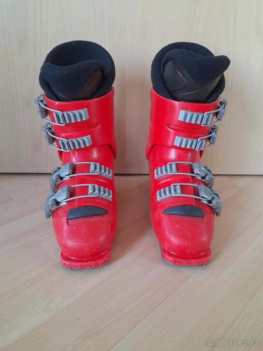 Dětske lyže Rosignol 80 cm + lyžáky - 3