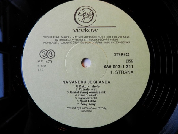 Štěchovický Trampgrass – Na vandru je sranda (LP) - 3