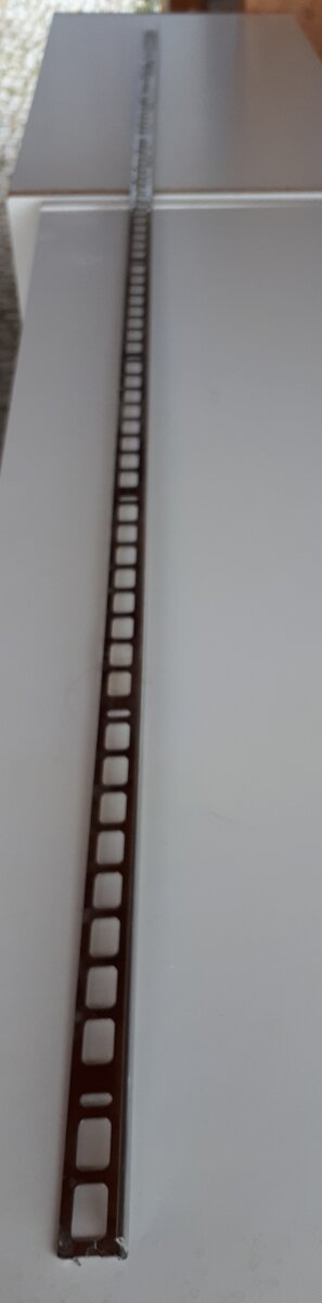 Nerezová ukončovací lišta 12,5 mm, l = 177,5 cm - 3