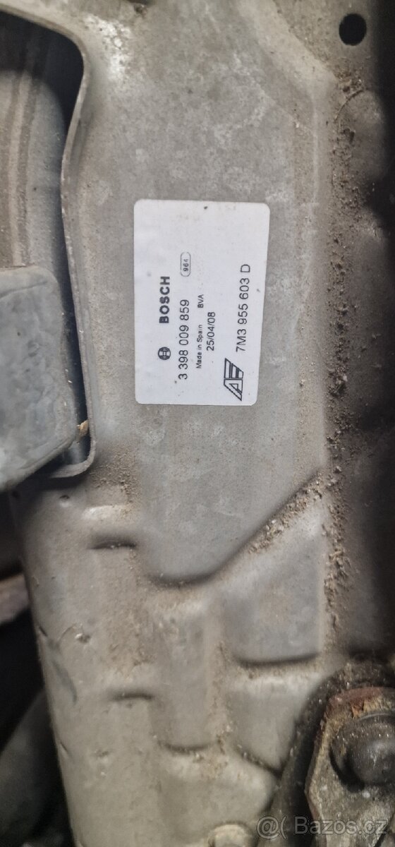 Předávkování stěračů s motorem - 3