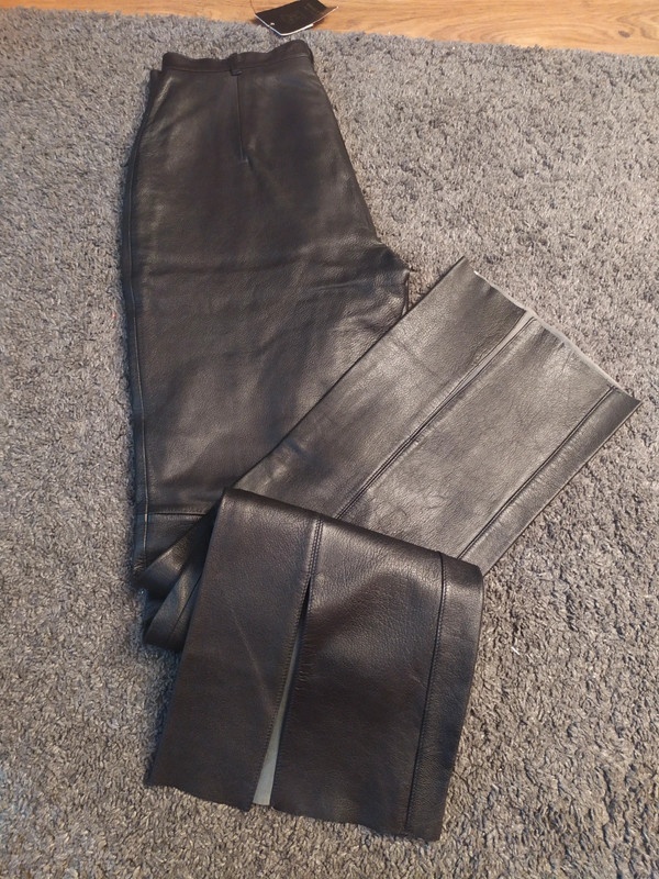 dámské kožené kalhoty vel.38 - 3