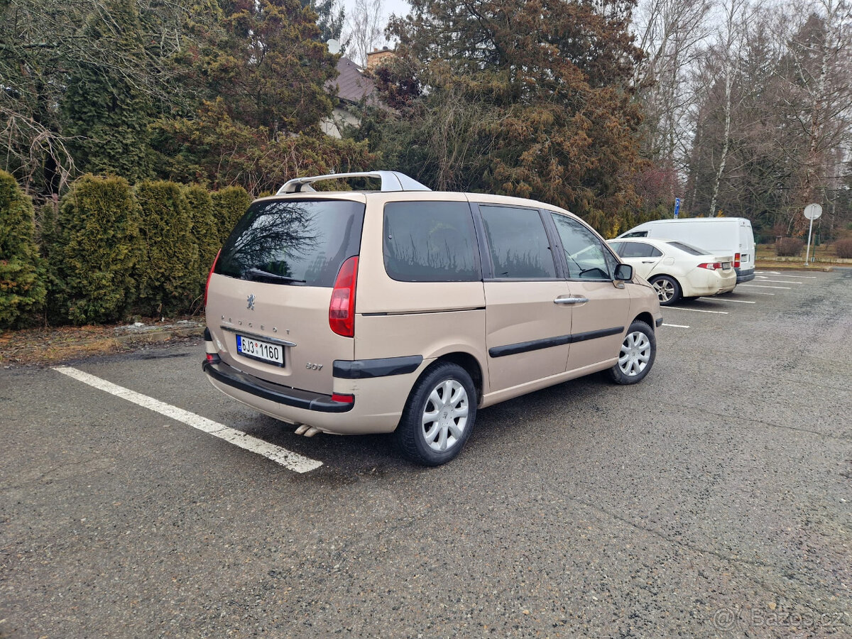 Peugeot 807 - BA+LPG, 8. míst - 3
