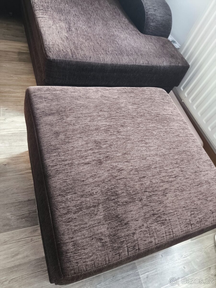 Sedací souprava plus taburet - 3