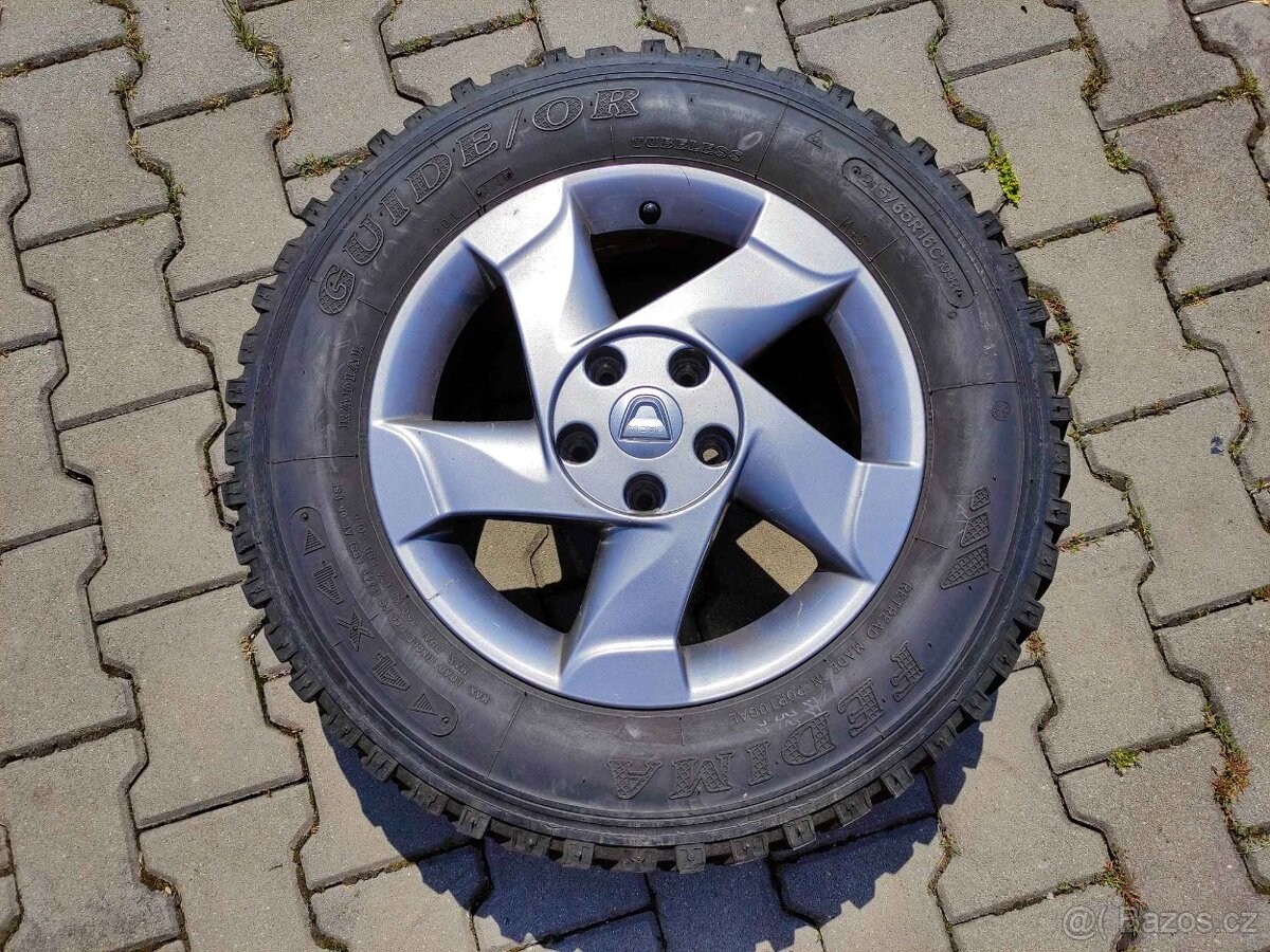 Alu kola DACIA DUSTER + offroad pneu 215/65/15