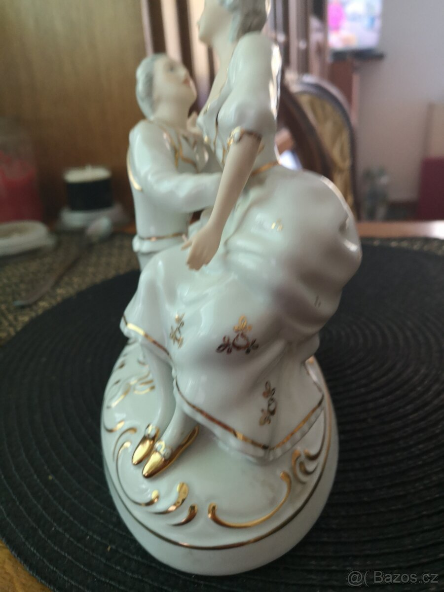 porcelánové sošky Dux - 3