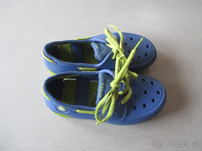 CROCS-beach-line-boat-shoe-ocean-citrus-uk-11-naše vel. 28 - 3