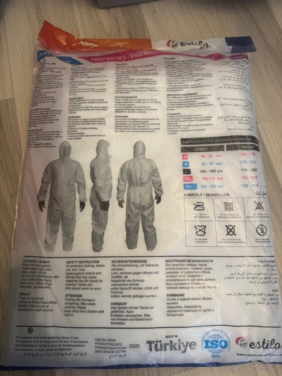 Ochranny oblek jednorazovy overal - 3