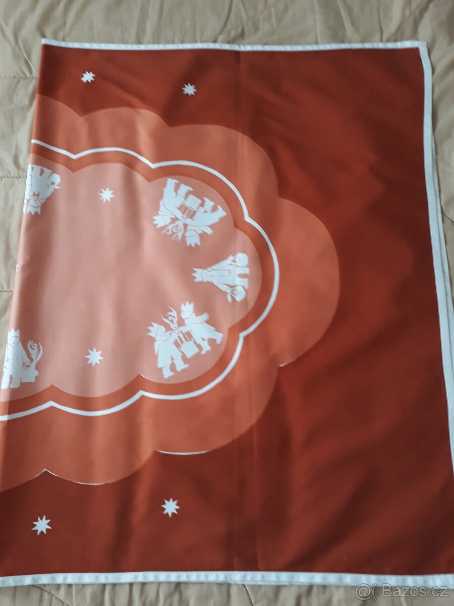 Vánoční ubrusy, retro ubrusy, prostírání, dečky - 3