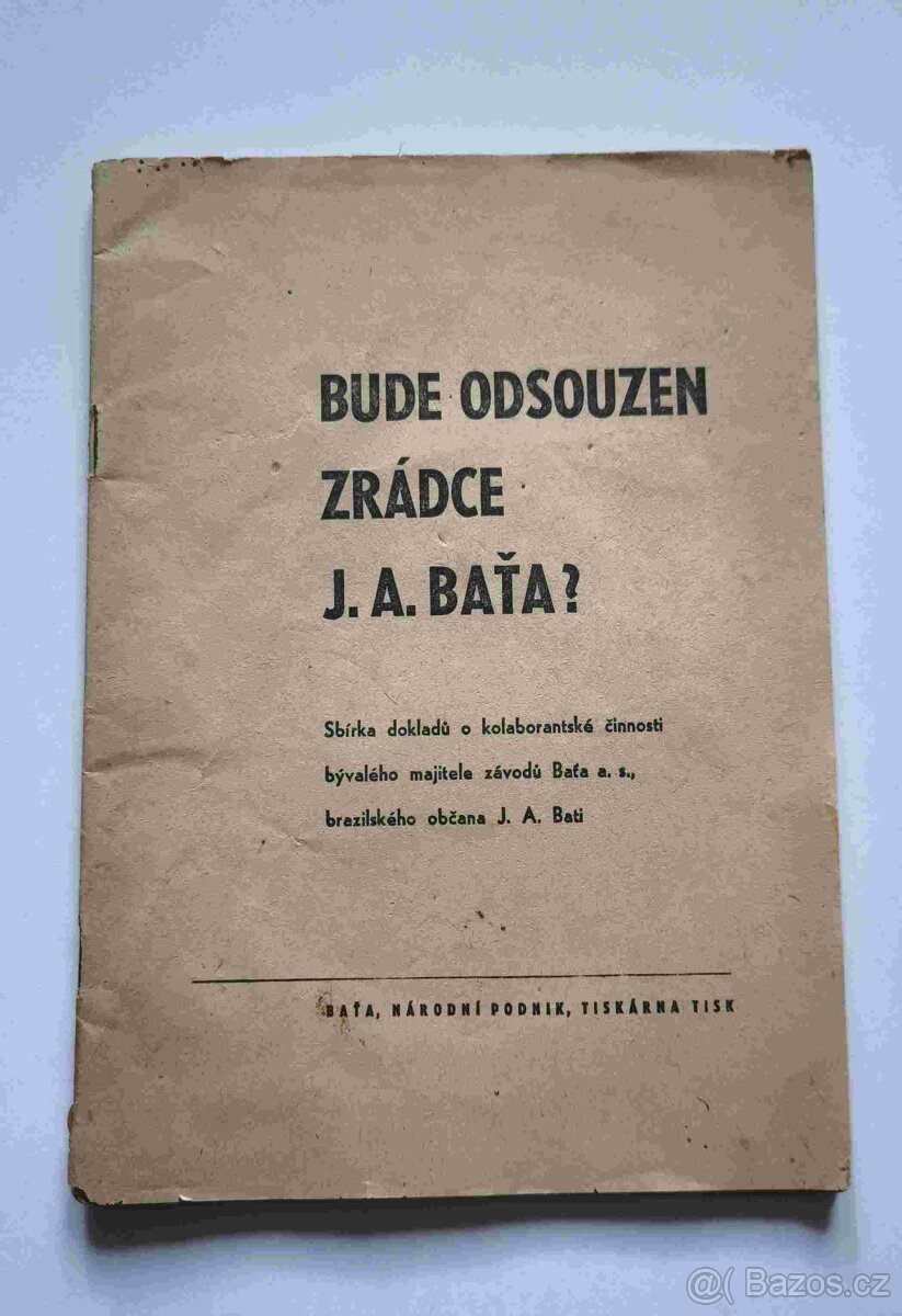 Exkluzivní sbírka knih o Baťovi - 3