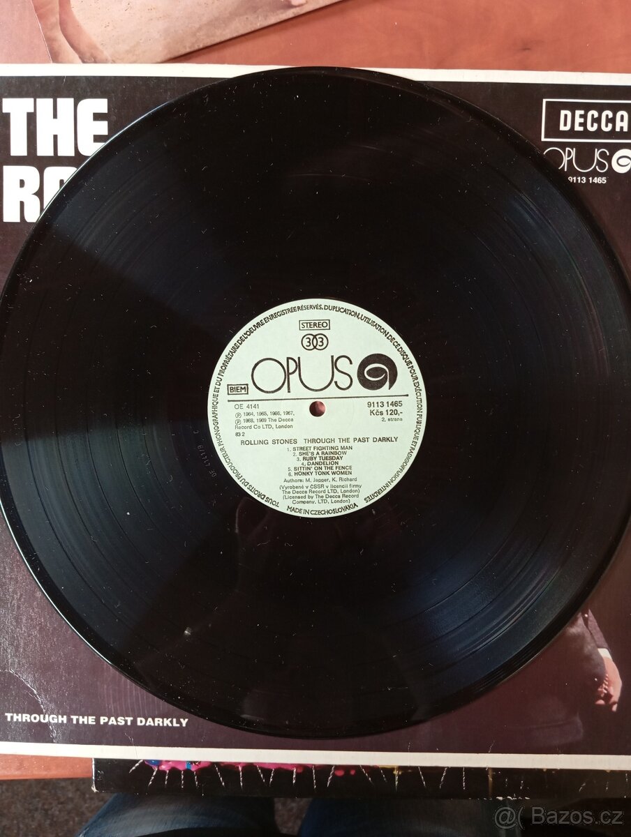 LP - The rolling stones- Through the past darkly - 3