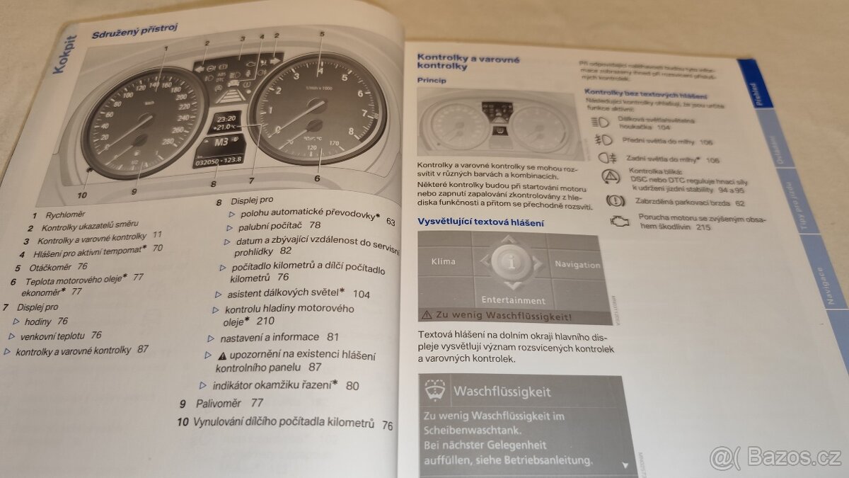 BMW 3 - český návod k obsluze - uživatelská příručka - 3