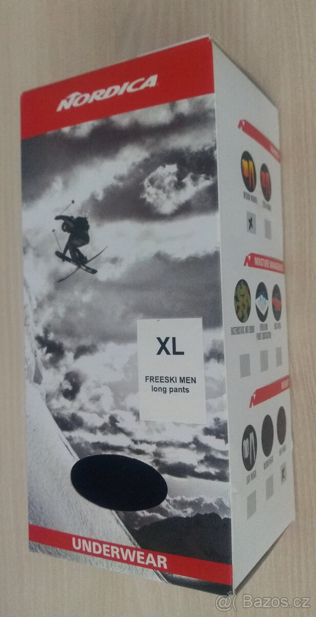 NOVÉ funkční termoprádlo Nordica Freeski Man Pants XL - 3