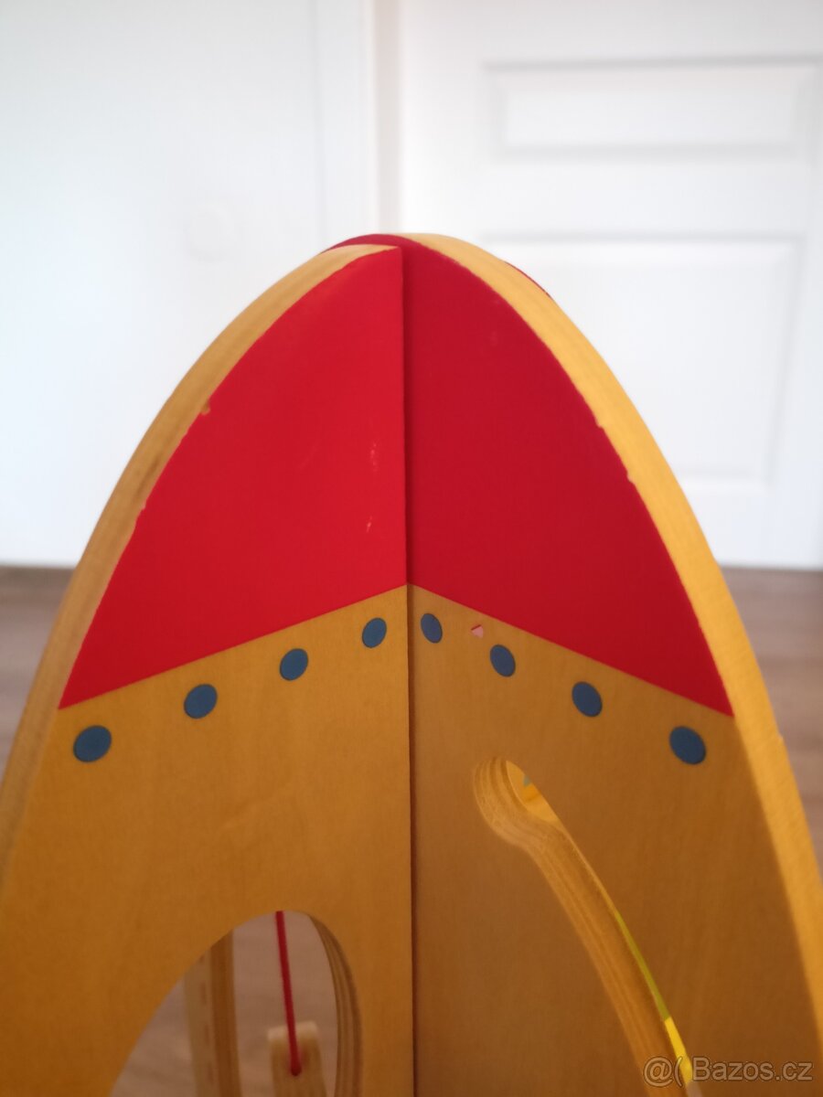 Dřevěná aktivity raketa - 3