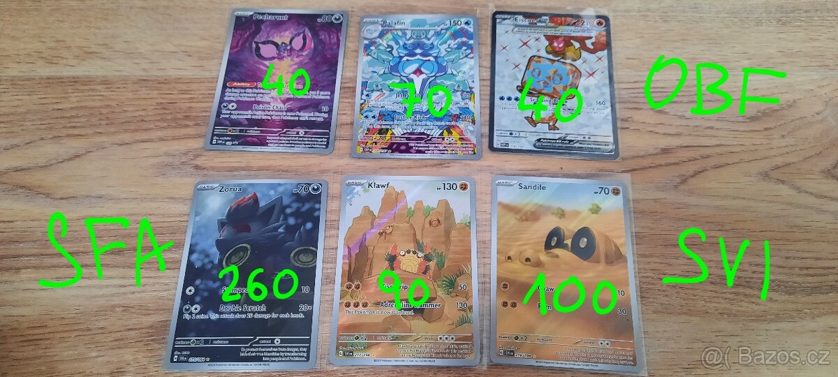 Pokémon karty hity + EX - 3