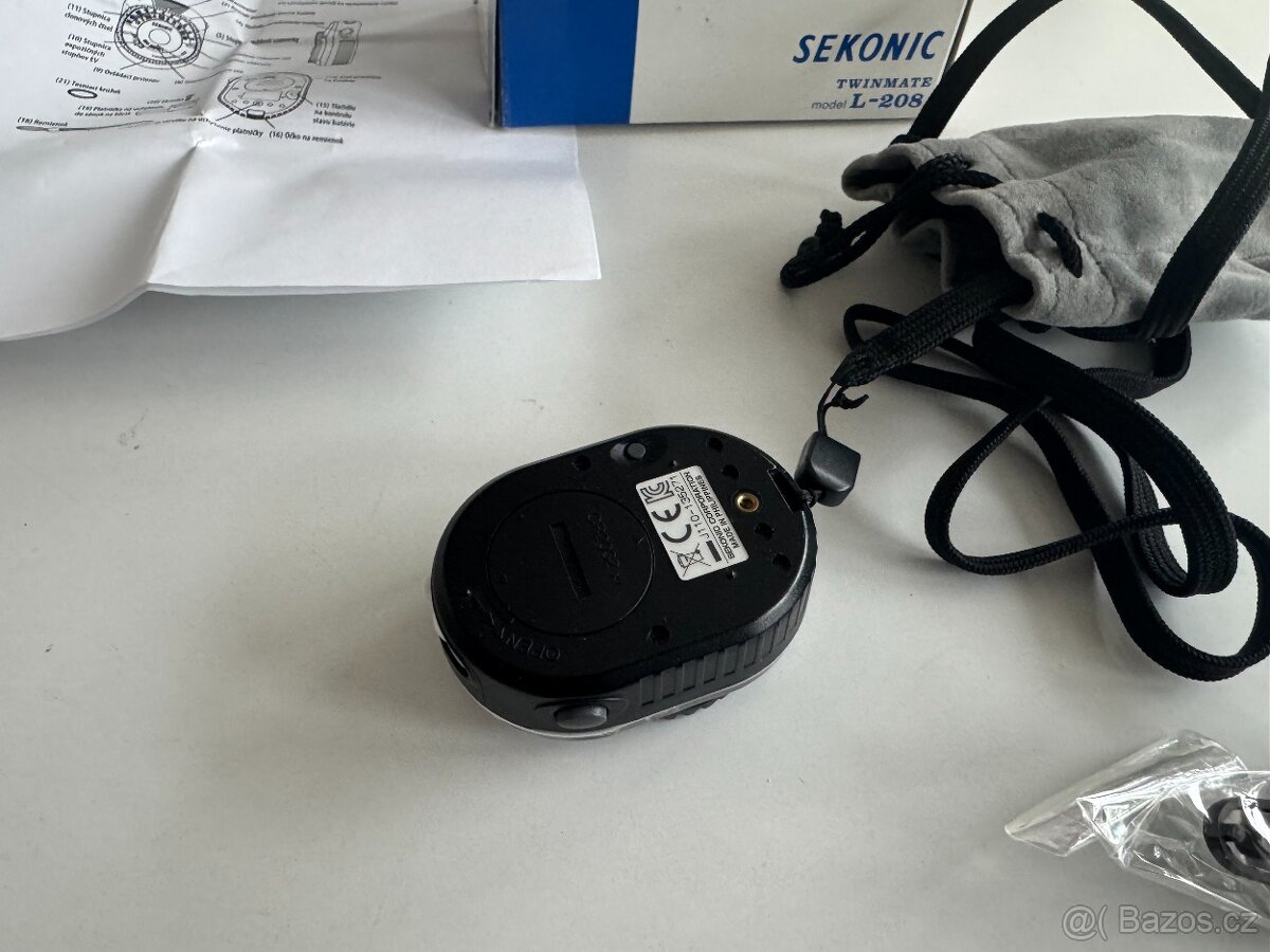 SEKONIC L-208 TwinMate, expozimetr - 3