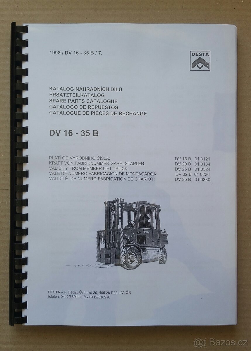 Návody a katalogy Desta - 3