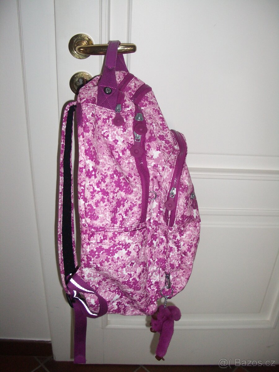 Dívčí školní batoh zn.KIPLING + penál + box TOP stav - 3