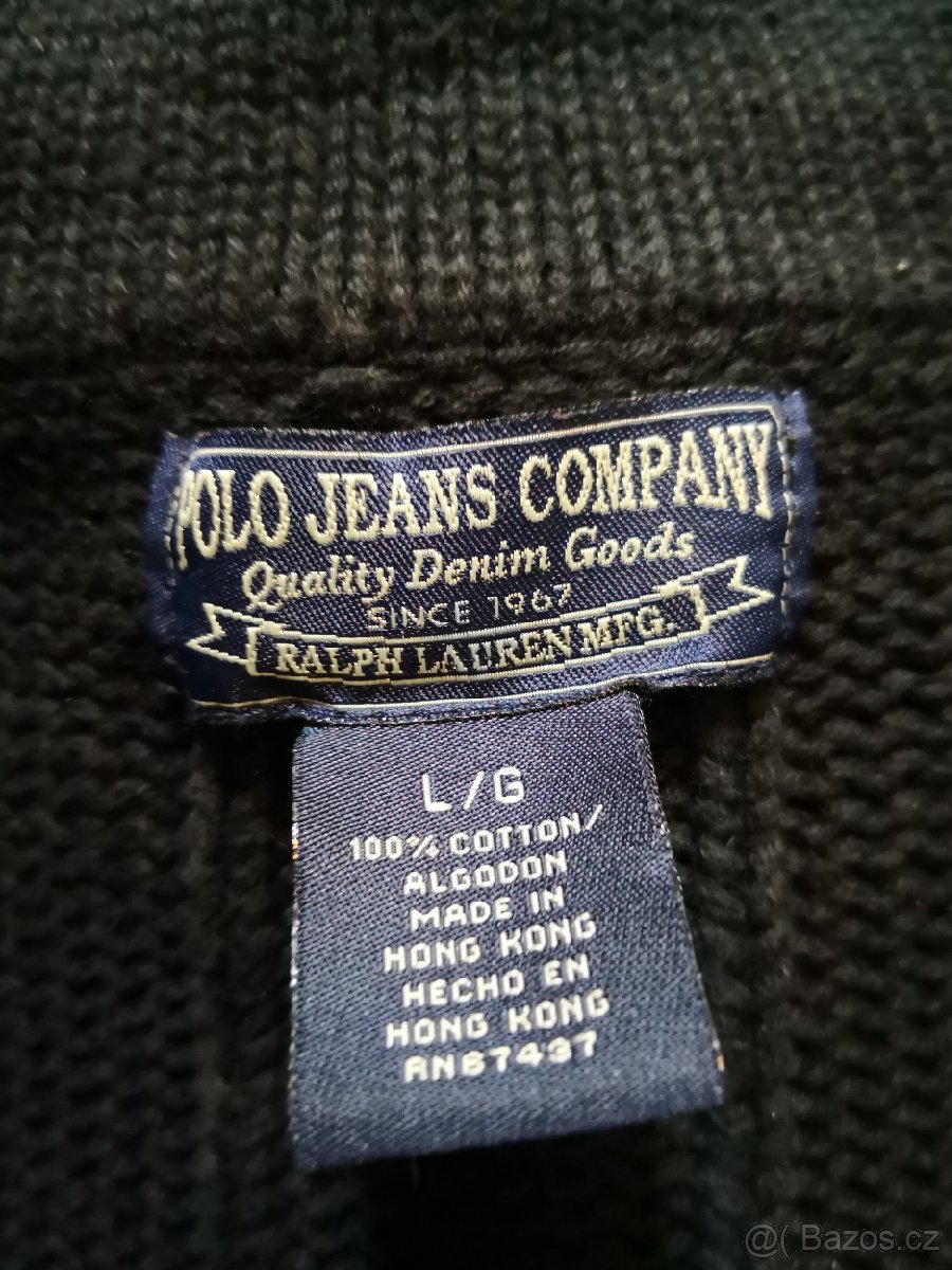 Černý svetr POLO Ralph Lauren L - 3