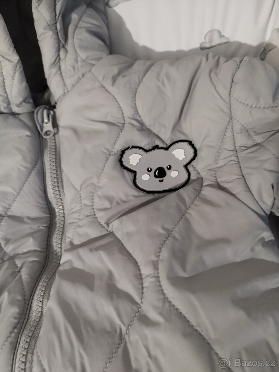 Šedá zimní kombinéza - 3